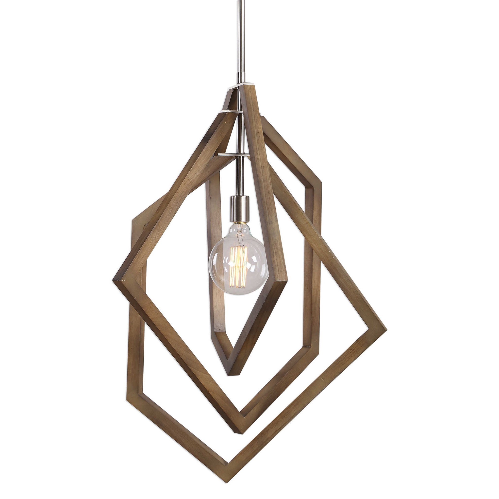 Uttermost Lighting Fixtures Pendant Lights 22150 Elroy 1 Light Modern